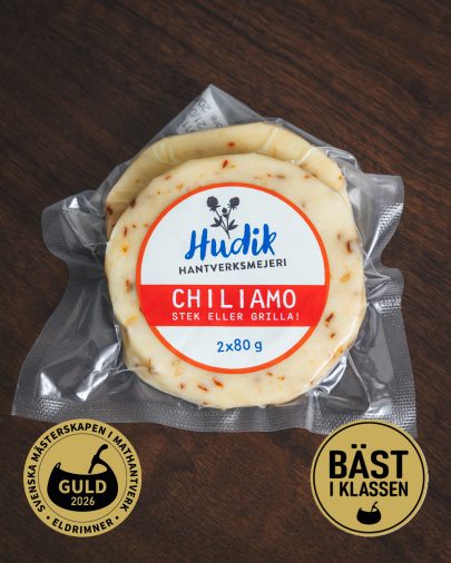 Hudik Hantverksmejeri grillost stekost chiliamo burgerost guld bäst i klassen SM i Mathantverk